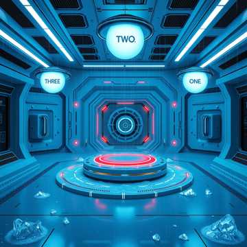 Cover art for Three, Two, One